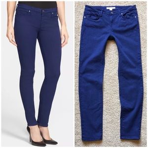 JOIE Midrise Skinny Jeans Sergeant Blue